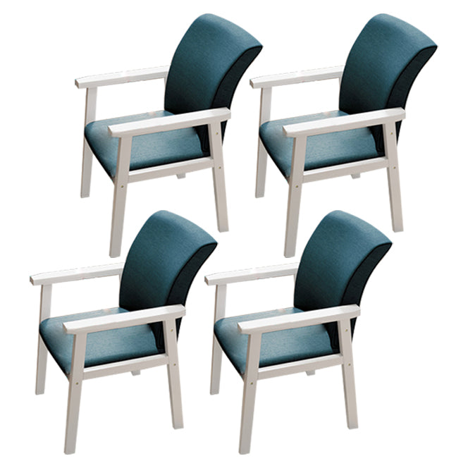Fauteuil de salle à manger en bois de style contemporain, chaises latérales de cuisine d'intérieur de 18 pouces de large