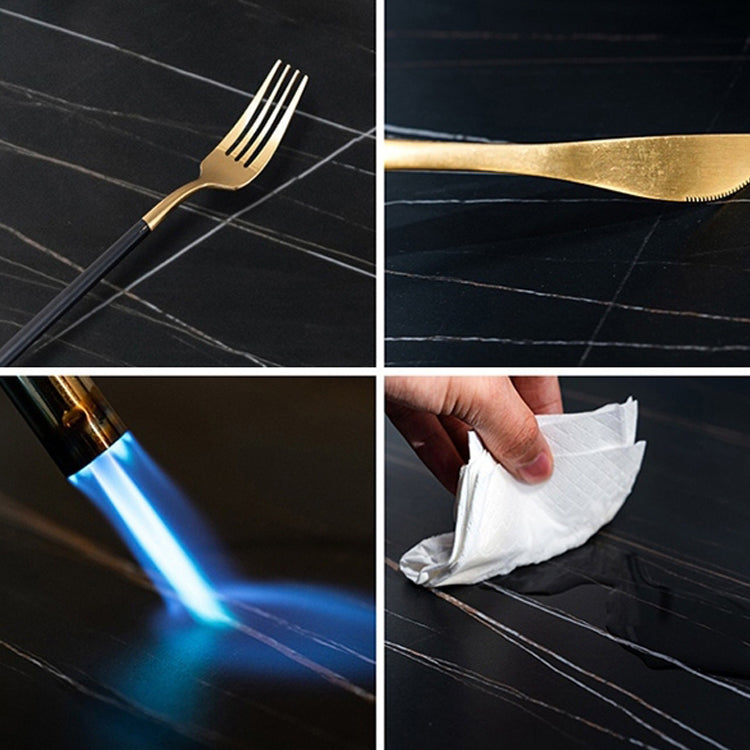 Mesa de comedor contemporánea Mesa de piedra sinterizada con base de trineo para cenar