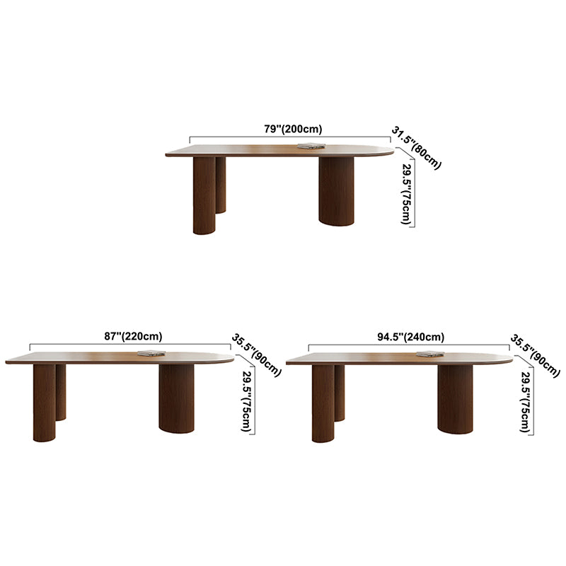 Mesa de comedor de estilo moderno colección de comedor de madera maciza de pino para interiores