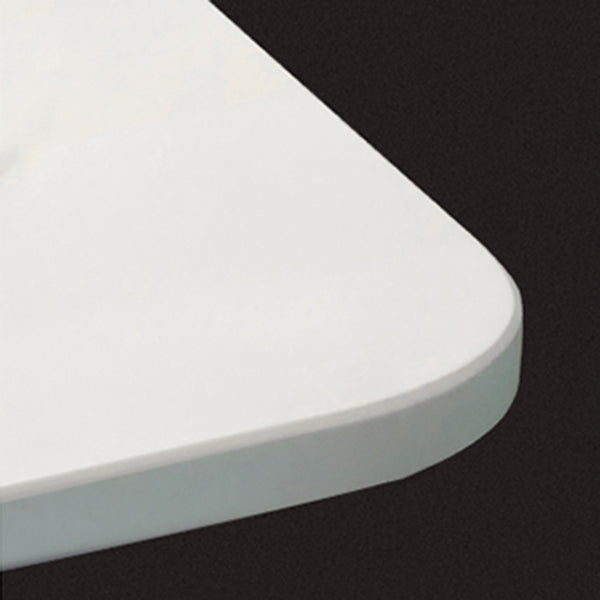 Modern Style Sintered Stone Dining Table Rectangle Table with Black Legs for Home