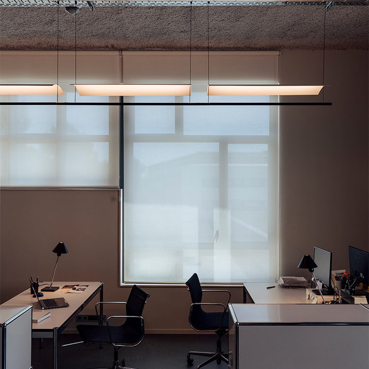 Simple Modern Style LED Hanging Island Pendant Light for Dining Room Office