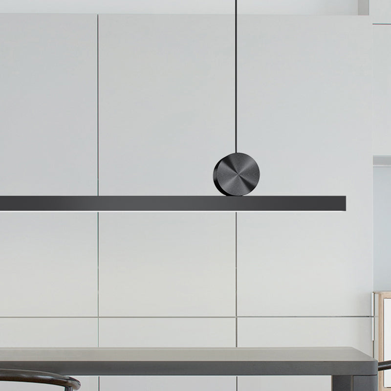 Luce di lusso Nordic Simple Slease LED LED Isola sospesa Luce a ciondolo per sala da pranzo