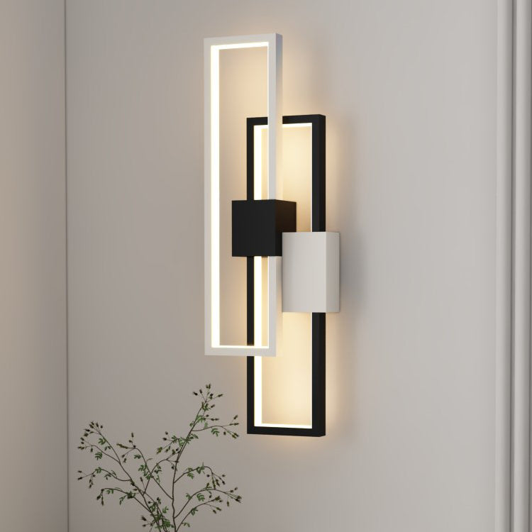 Accoglienza a parete contemporanea a 2 luci dell'illuminazione da parete in metallo per camera da letto