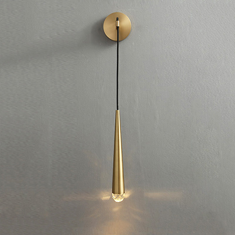 Nordic modern cuivre mural luminaire armé de la lumière des applications pour le salon