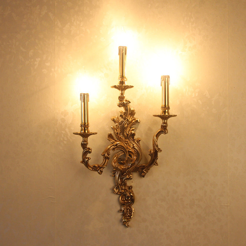 Red Copper Contemporary Gnonce Lighttures Metal Wall Lamp Sronce pour la chambre