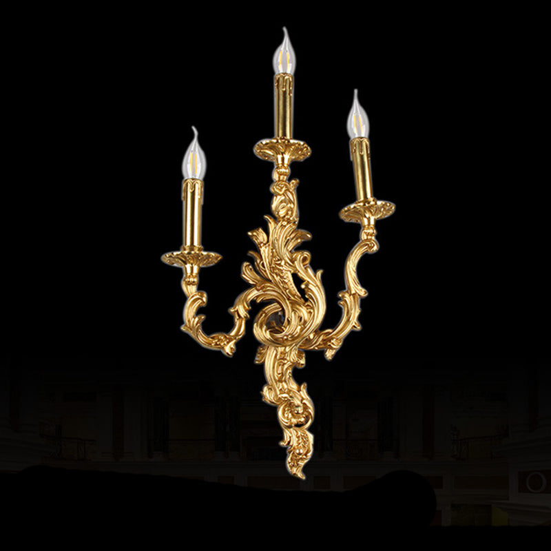 Red Copper Contemporary Gnonce Lighttures Metal Wall Lamp Sronce pour la chambre