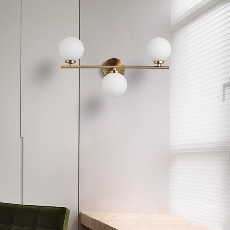 Nordic Modern Metal Wall Mounted Lighting Gold Wall Sconce for Bedroom