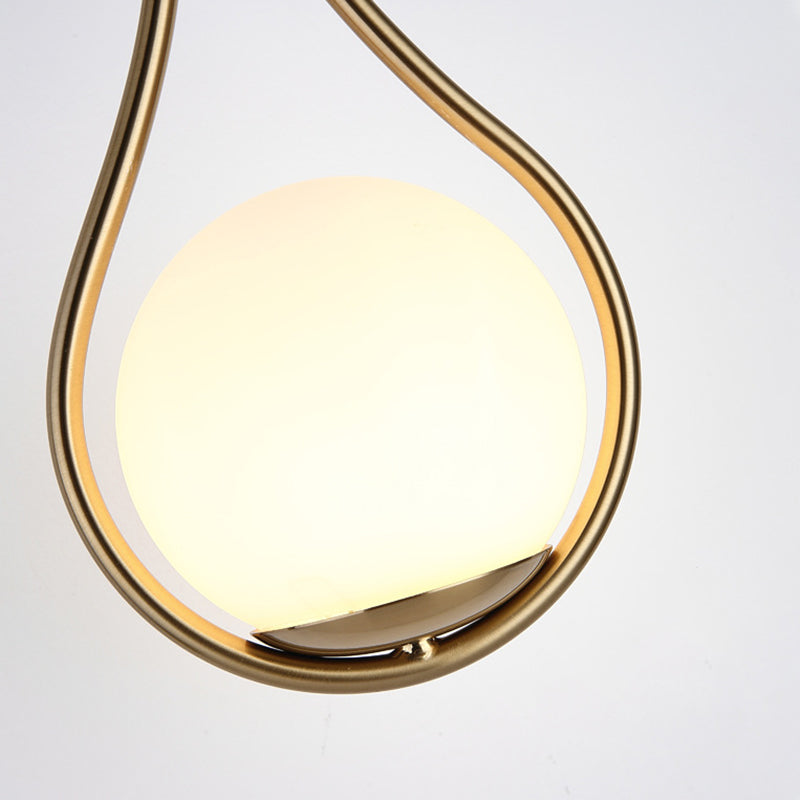 Global Gold Wall-Mounted Light Metal Wall Light Sconces for Living Room