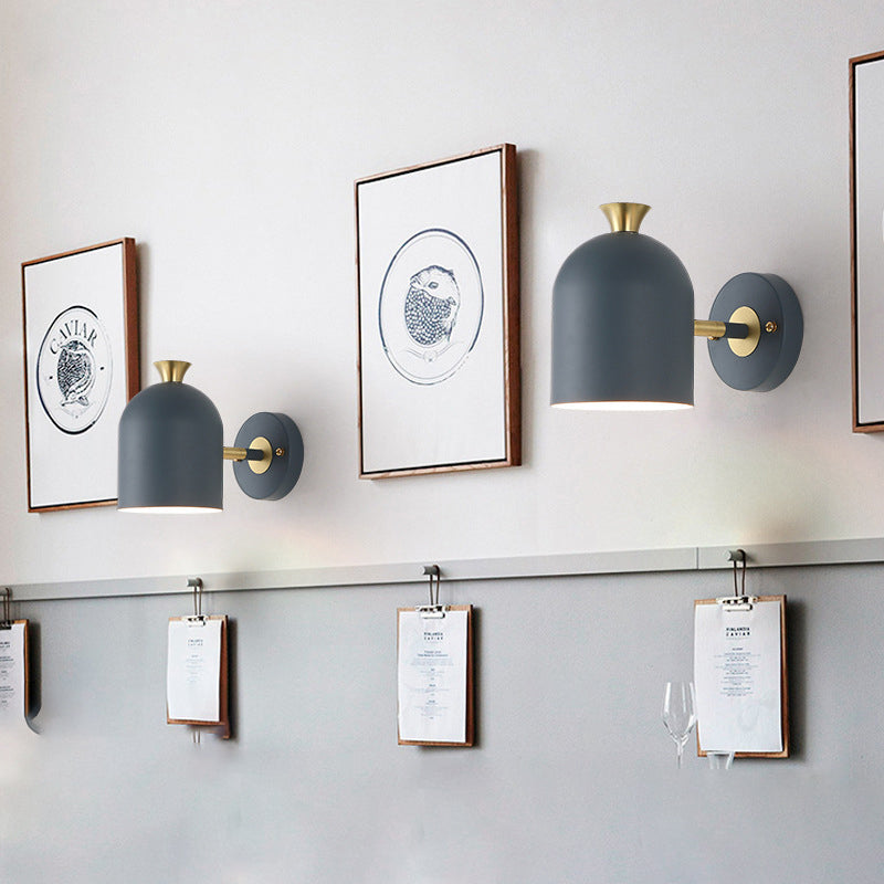 Modern Metal Wall Mount Lamp Bedroom Wall Lighting Fixture with 1 Light