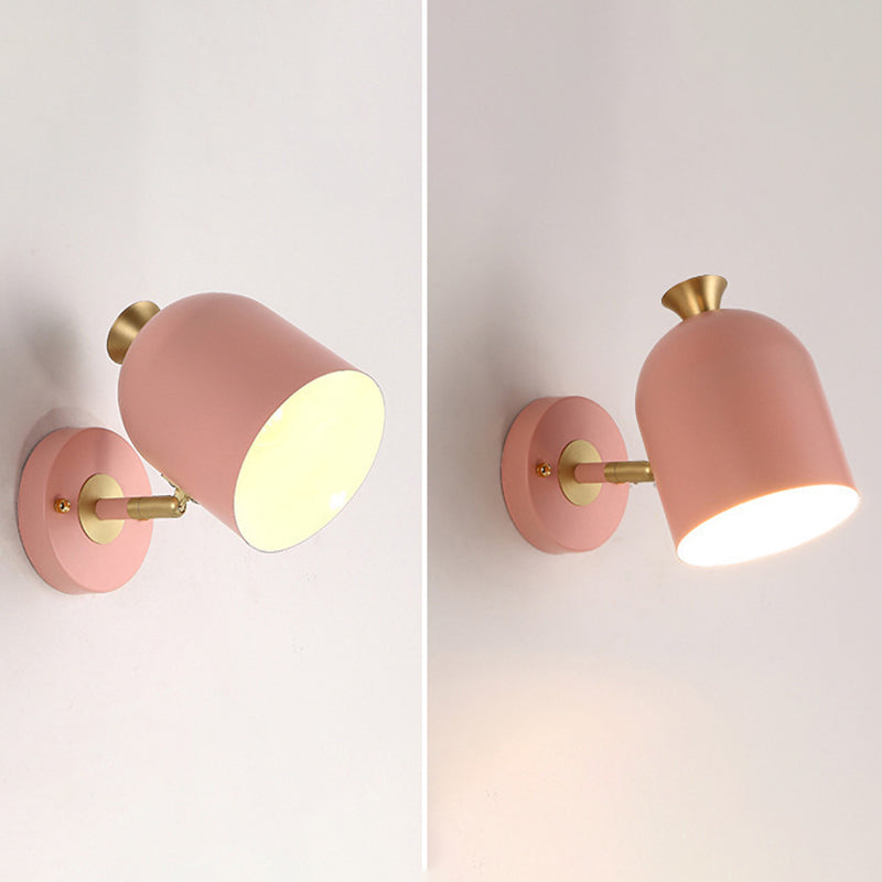 Modern Metal Wall Mount Lamp Bedroom Wall Lighting Fixture with 1 Light