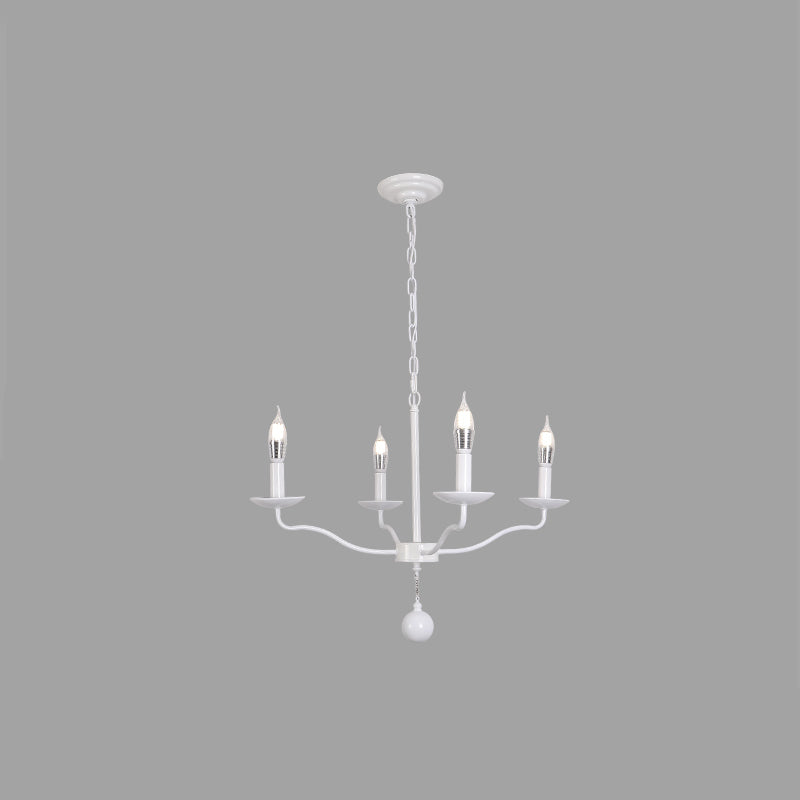 Traditional Metal Pendant Light Sputnik Cylinder Ceiling Light for Dining Room