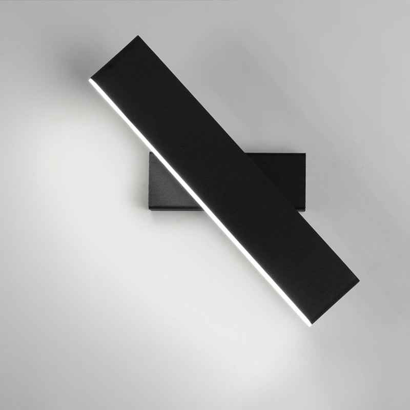 Noordse moderne muurverlichting 1-licht LED LED Squared SCONCE LICHT VOOR SLAAPKAMER