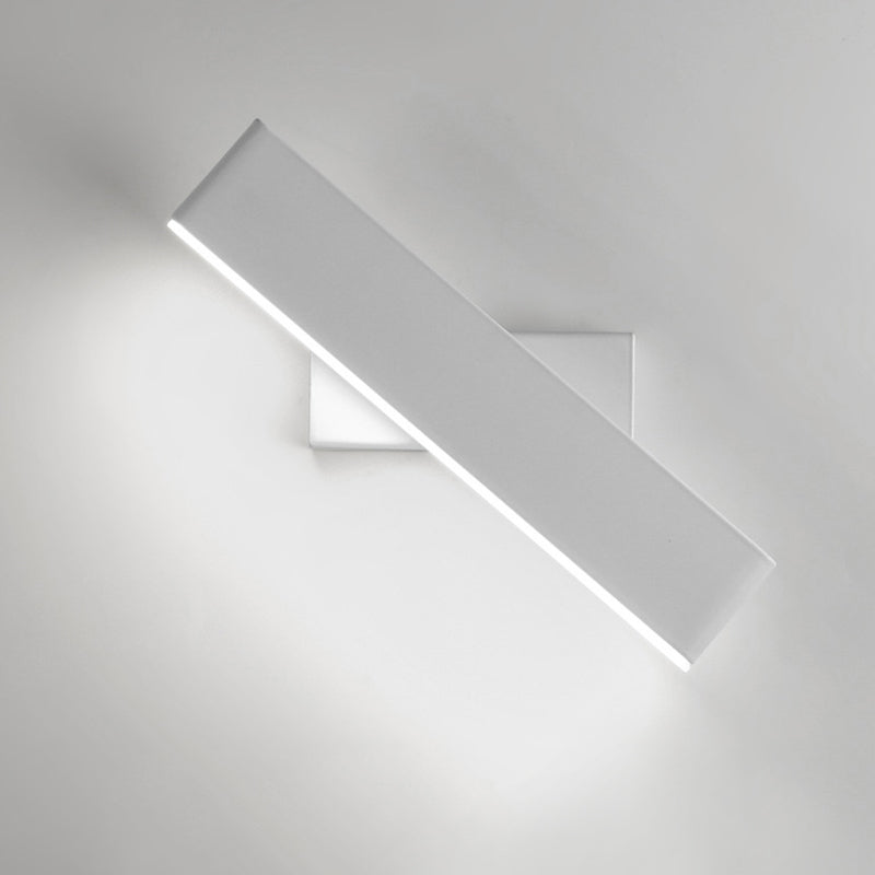 Noordse moderne muurverlichting 1-licht LED LED Squared SCONCE LICHT VOOR SLAAPKAMER