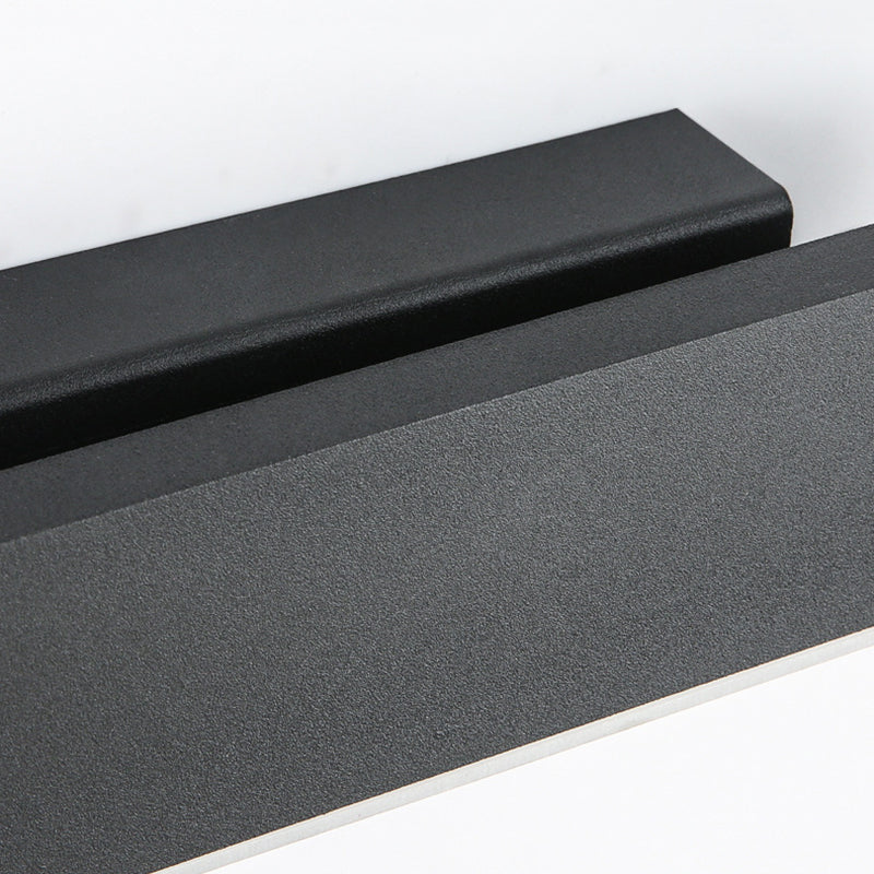 Nordic Modern Wall Lighting 1-Light LED Squared Sconce Light for Bedroom