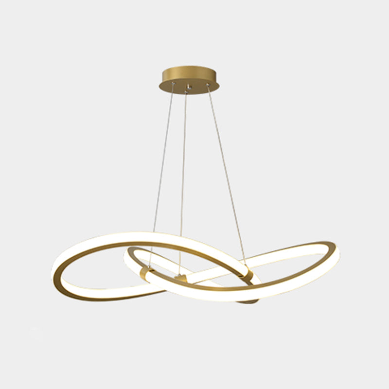 Luz simple característica de lujo de estilo simple lámpara led lámpara de lámpara para comedor para comedor