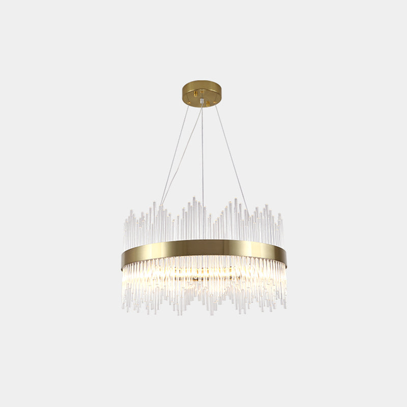 Luz de lujo moderno moderno simple led encogedor led lámpara luz para sala de estar dormitorio de comedor