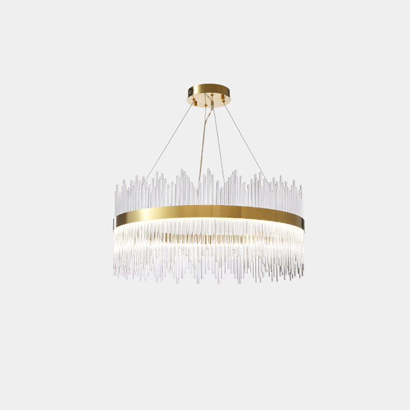 Luz de lujo moderno moderno simple led encogedor led lámpara luz para sala de estar dormitorio de comedor