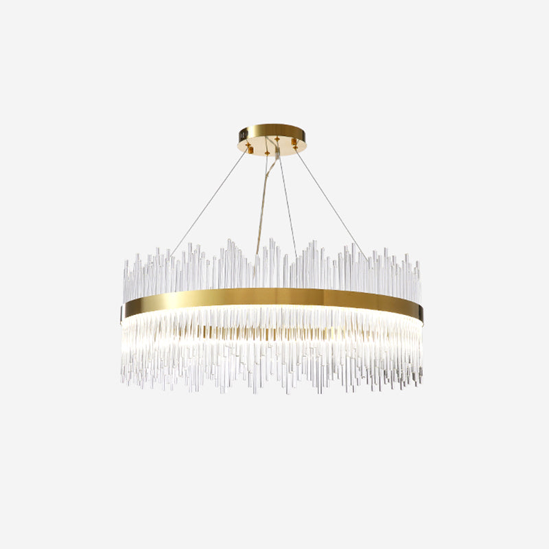 Luz de lujo moderno moderno simple led encogedor led lámpara luz para sala de estar dormitorio de comedor