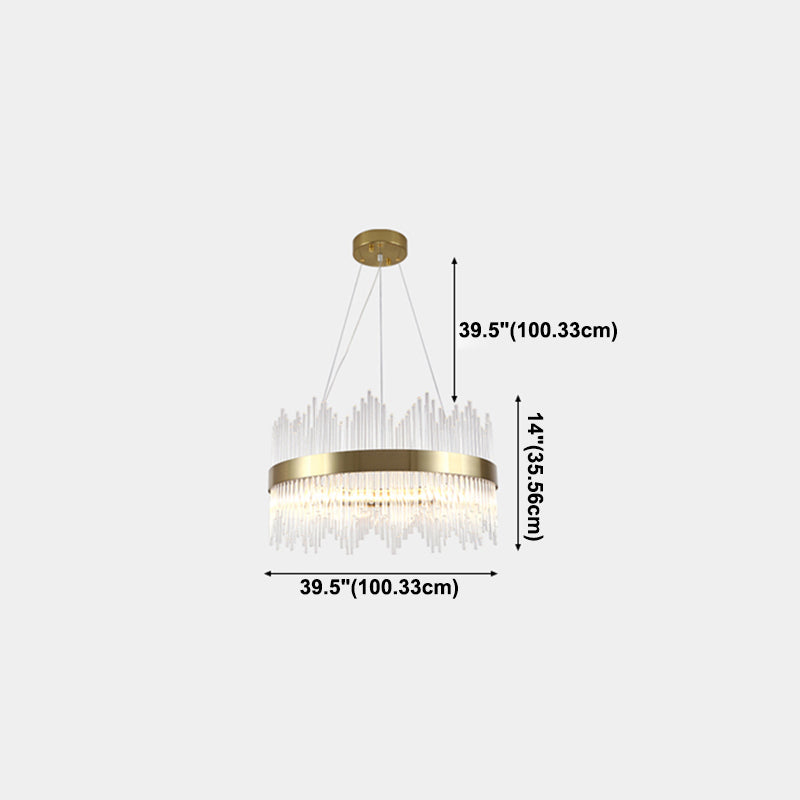 Luz de lujo moderno moderno simple led encogedor led lámpara luz para sala de estar dormitorio de comedor