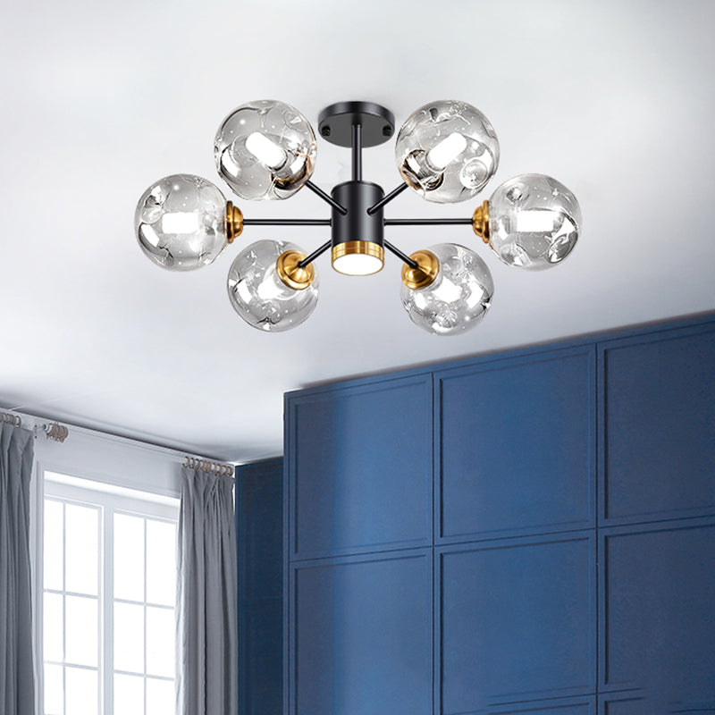 Luce Lumo moderno semplice Nordico Lumo a pendente LED LED LEDALILE per camera da letto del soggiorno