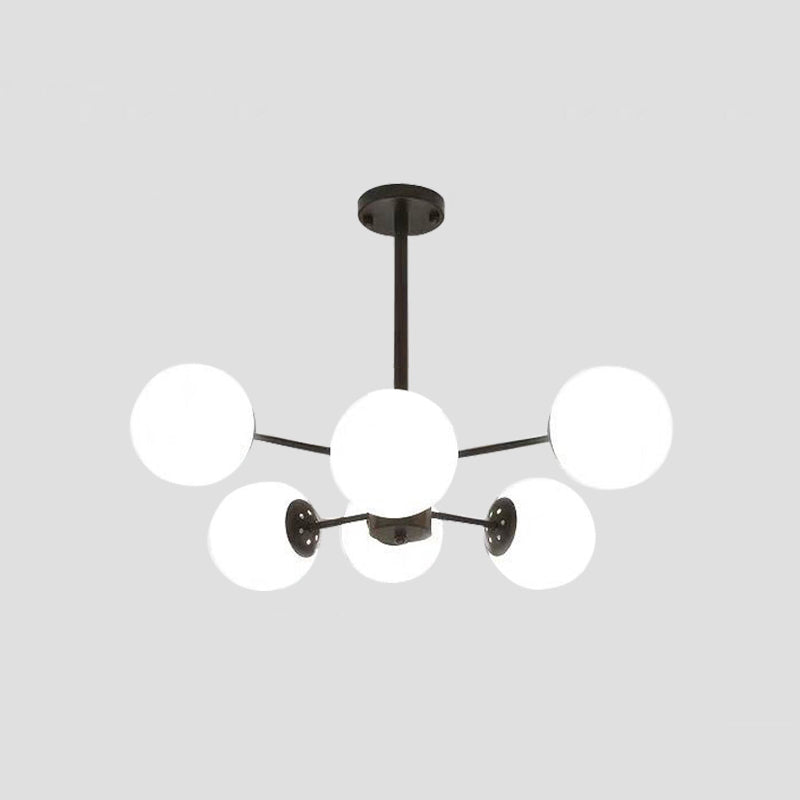 Luce lampadario a LED a LED a LED in metallo moderno a livello nordico