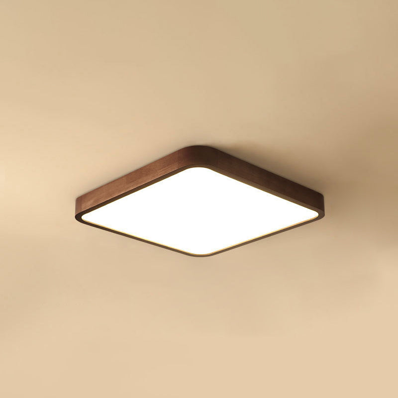 Plafond rectangulaire en bois Plafond avec la lumière Acrylique blanche pour salle de réunion de bureau