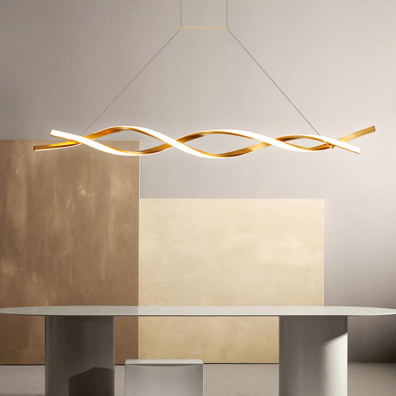 Estilo moderno colgante colgante colgante acrílico lámparas de luz para sala de estar dormitorio