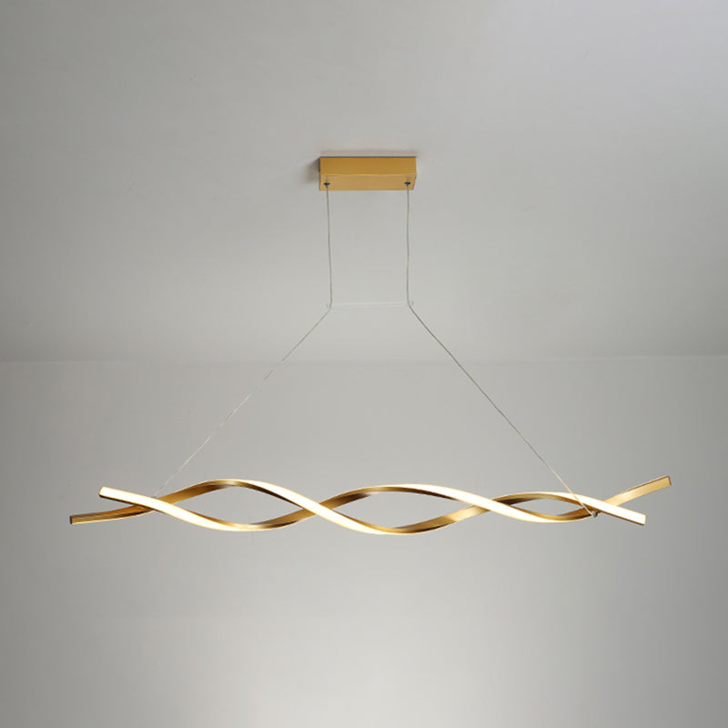 Estilo moderno colgante colgante colgante acrílico lámparas de luz para sala de estar dormitorio