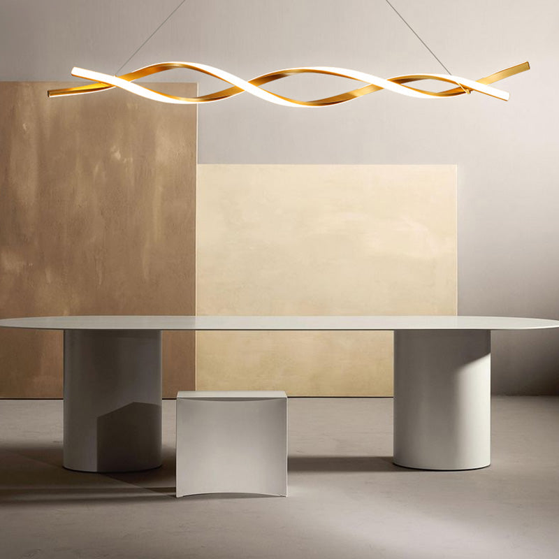 Estilo moderno colgante colgante colgante acrílico lámparas de luz para sala de estar dormitorio