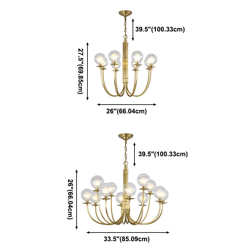 2 bulbos Cantidad Candelier opcional Tono de vidrio transparente Estilos modernos para dormitorio de comedor