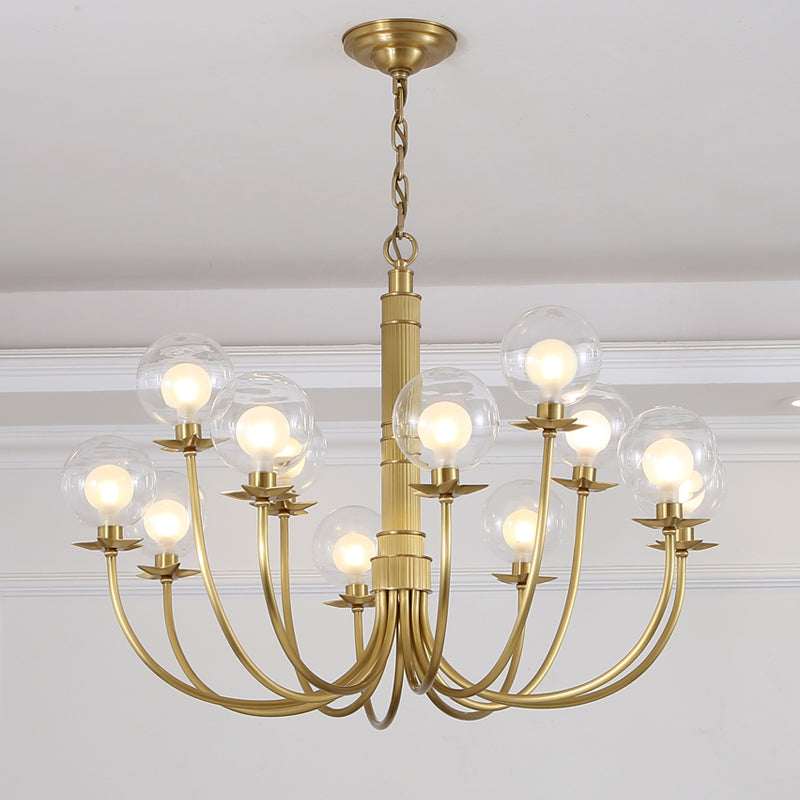 2 lampadine quantità lampadario opzionale in vetro trasparente stili moderni per camera da letto