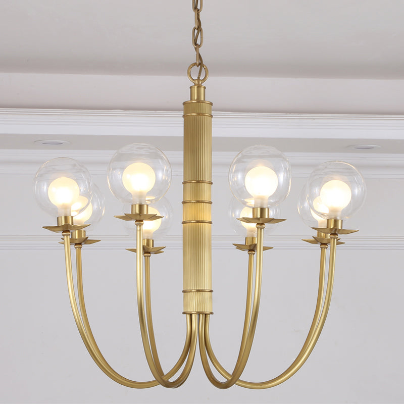 2 bulbos Cantidad Candelier opcional Tono de vidrio transparente Estilos modernos para dormitorio de comedor