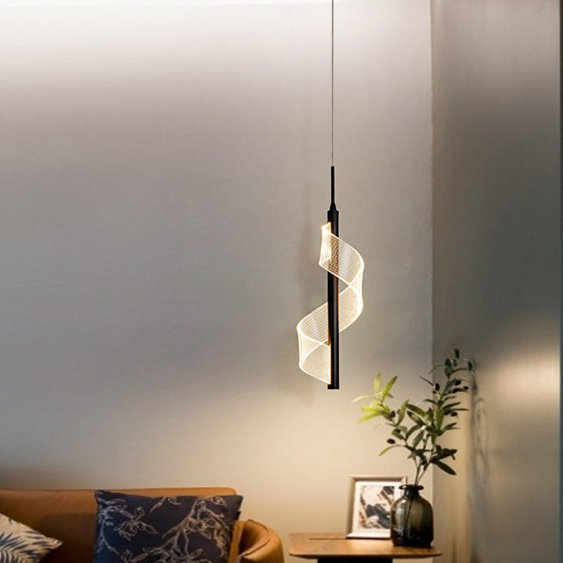 Stile moderno a led in metallo Luce a sospensione per soggiorno per soggiorno sala da pranzo