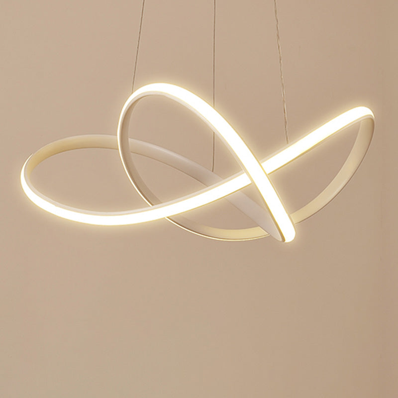 2 colori opzionali in atto opzionale lampadario moderno sospeso per la camera da letto del soggiorno