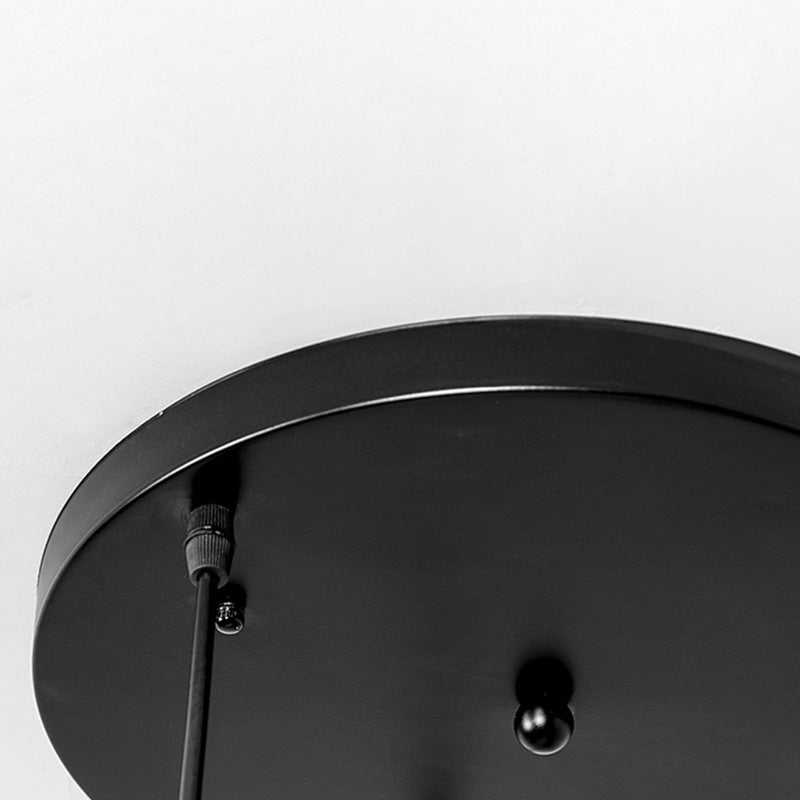 Glaswellplätze anheize Beleuchtung moderne 3 Kopfhängelampe für Esszimmer