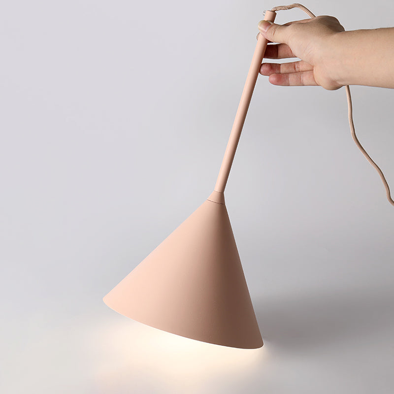 Lámpara colgante de techo Macron Luz de techo de metal simple para dormitorio de comedor