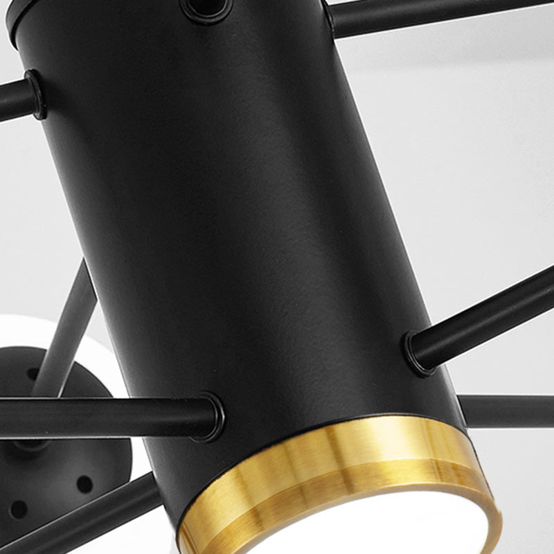 2 Schichten minimalistischer Kronleuchter Glasanhänger Kronleuchter für Esszimmer Schlafzimmer