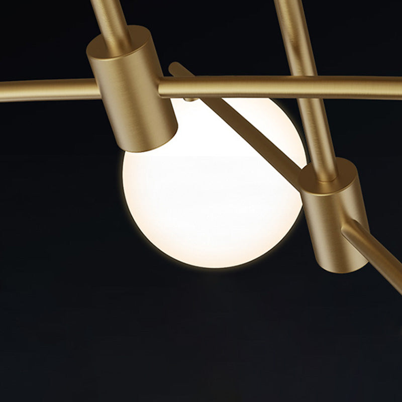 2 colori moderni opzionali per sala da pranzo a sospensione a sospensione in ottone