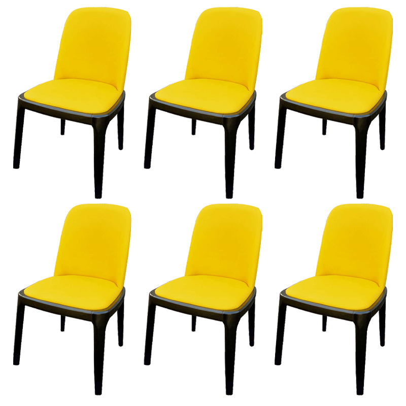 Industrial Style Solid Wood Dining Side Chair Leather Side Chair for Dining Room