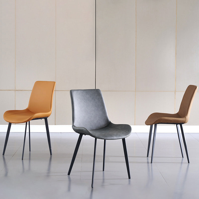 Contemporary Chairs High-density Sponge Cushion Parsons Side Chair for Kitchen