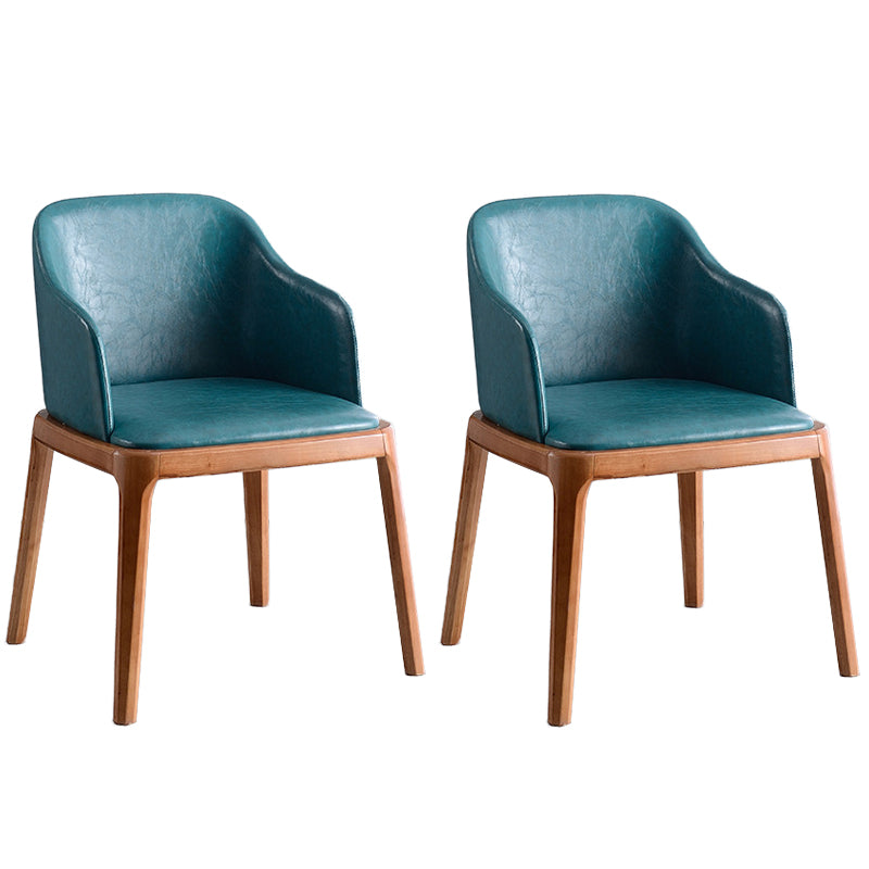 Glam – chaises scandinaves en bois de frêne, ensemble de chaises de cuisine et de salle à manger avec accoudoirs à dossier solide