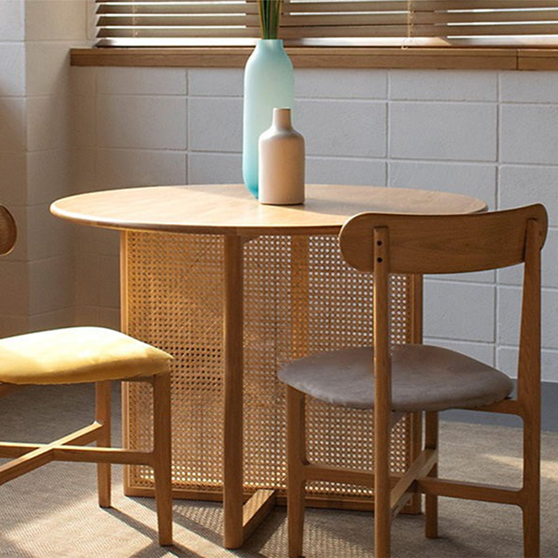 Solid Wood Dinette Table Contemporary Style Home Kitchen Dinner Furniture