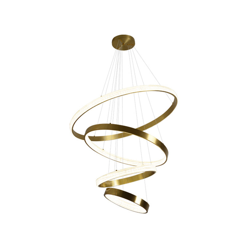 Luz moderna de lujo de lujo nórdico LED Candelier Light para sala de estar comedor