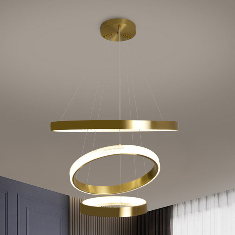 Luz moderna de lujo de lujo nórdico LED Candelier Light para sala de estar comedor