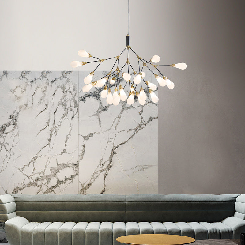 Modern Dining Room Lighting Globe lampadario del lampadario Apparecchi di illuminazione