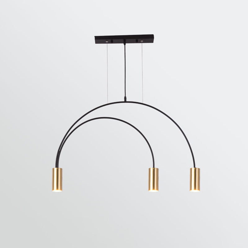 Lumo del lampadario a sospensione di stile moderno semplice nordico per barre della sala da pranzo