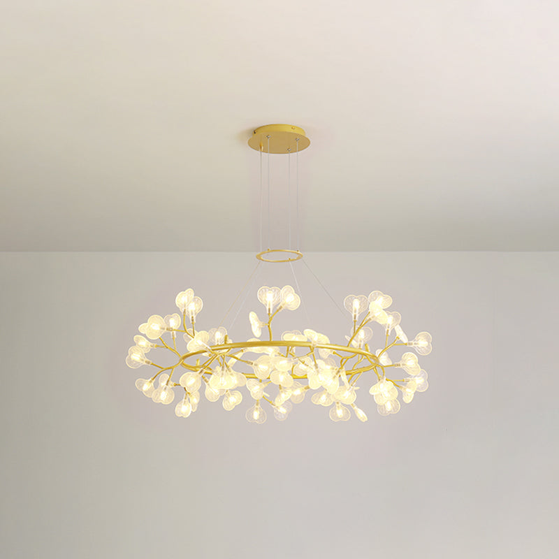 Landeliers modernos para comedor accesorios de luz orbicular colgante de lámpara de metal