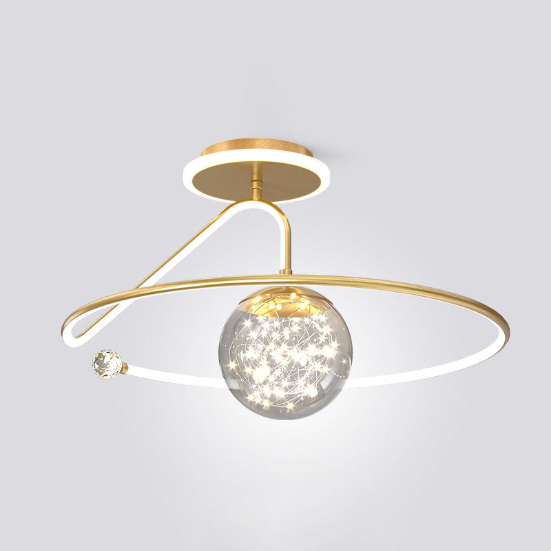 Semi Flush Ceiling Lights Contemporary Geometric Flush Mount Light Semi Flush Ceiling Light Fixtures