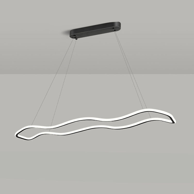 Accompagnamento dell'illuminazione sospesa lampadari moderni per sala da pranzo acrilico