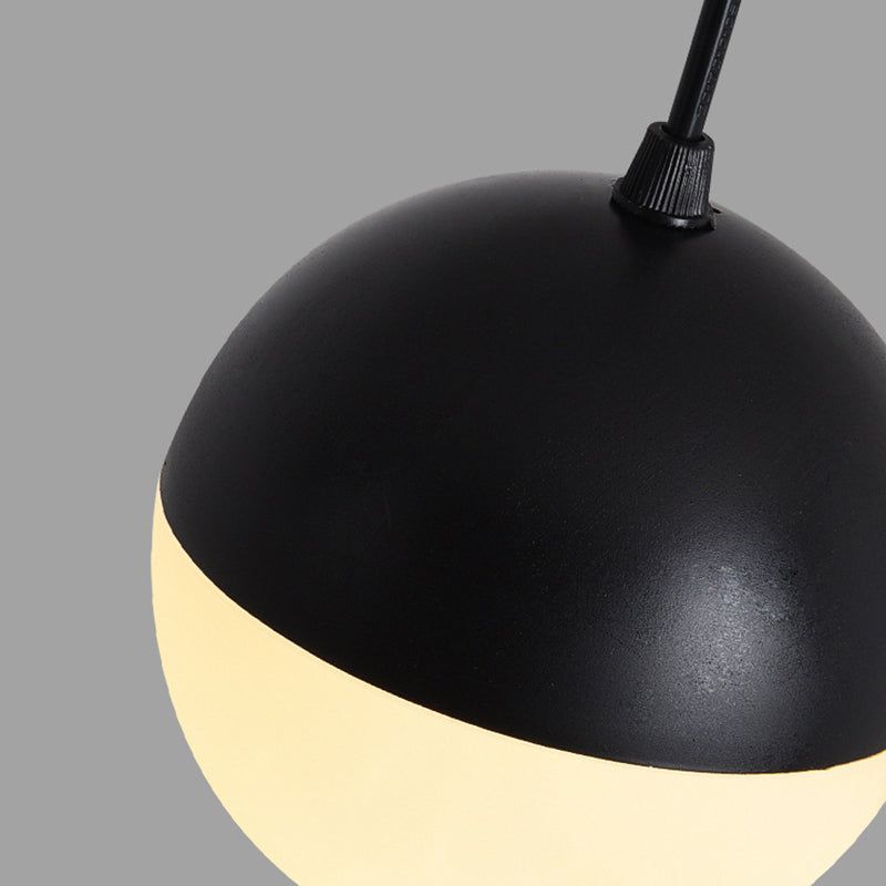 Industriel 1-Light Light Light Metal Swag Pendant Light pour le salon de la chambre